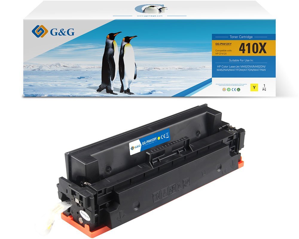 G&G Xl-Toner Compatible Con Hp 410x Cf412x