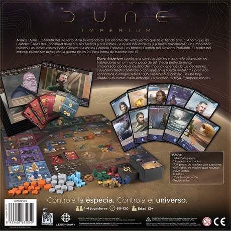 EAN 8435407635050 - Asmodee DWDI01ES juego de tablero Dune Imperium Juego de mesa Estrategia imagen 6