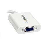 Startech Adaptador Conversor Mini Displayport A Vga 1920x1200 Activo Blanco Mdp2vgaw