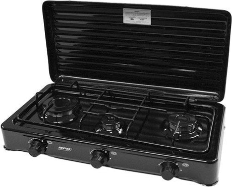 EAN 5907480181302 - MPM SMILE-KN-03/1KB hobs Negro Encimera 60 cm Encimera de gas 3 zona(s) imagen 1
