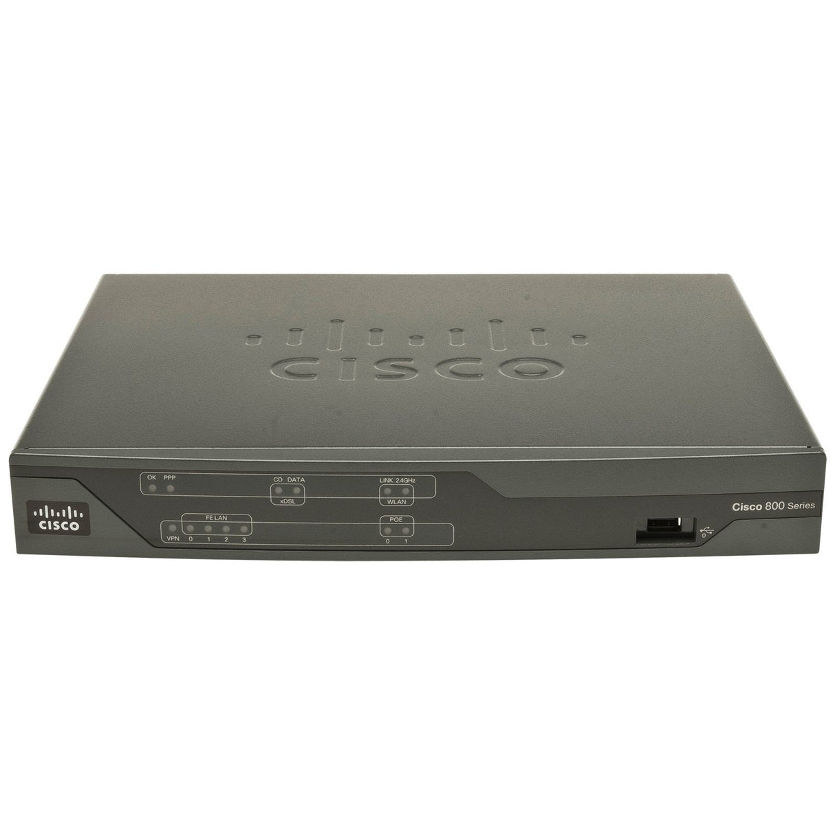 Cisco C886 Router Ethernet Rápido Negro