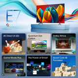 EAN 6942351402390 - Hisense 50E77NQ 127 cm (50") 4K Ultra HD Smart TV Wifi Negro 350 cd / m² imagen 4