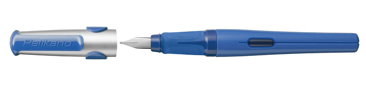 Pelikan 824439 - Pluma Estilográfica Para Diestros, Color Azul, Plumín M
