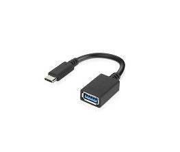 EAN 0192158637471 - Lenovo 4X90Q59481 cable USB USB 3.2 Gen 1 (3.1 Gen 1) 0,14 m USB C USB A Negro imagen 1