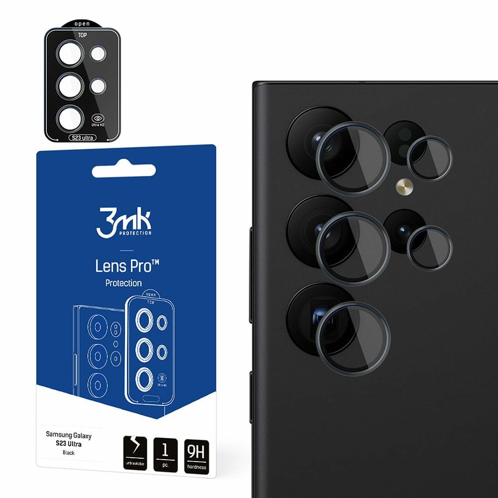 3mk Lens Protection Pro Negro For Samsung Galaxy S23 Ultra