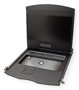 19-Zoll-Kvm-Konsole, 48 Cm (19") Tft (16:9), Vga, Usb, Ch-Layout