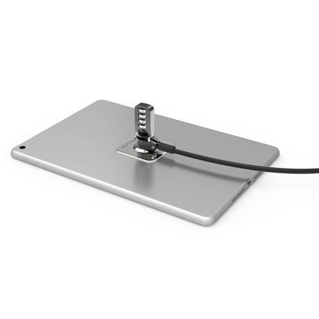 EAN 0854249006060 - Compulocks Universal Tablet Cable Lock - 3M Plate - Silver Combination Lock cable antirrobo imagen 2
