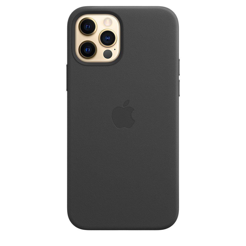 Apple Funda Iphone 12  12 Pro Leather Case Con Magsafe - Black