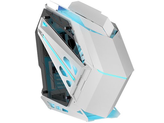 Caja Torre E-Atx Xxl Mc-Titan Blanco Mars Gaming Bahías Int:1x3'5, 4x2'5/ 2xusb 3.0/ Hasta 7 Ventiladores De 120mm/ Audio In/Out