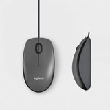 Logitech Raton M100 Usb Negro 910-006652