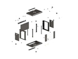 EAN 5901969447545 - Lanberg WF03-5312-10B armario rack 12U Bastidor de pared Negro imagen 12