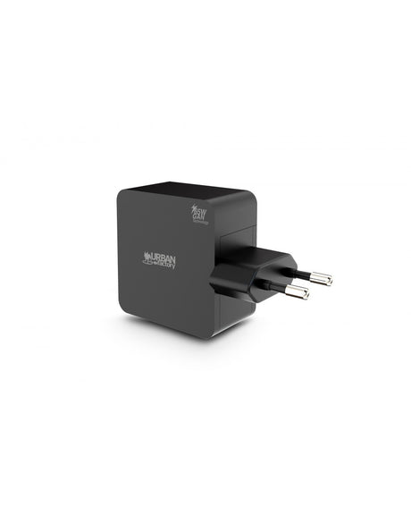 EAN 3760170883571 - Urban Factory GPS65UF adaptador e inversor de corriente Interior 65 W Negro imagen 2