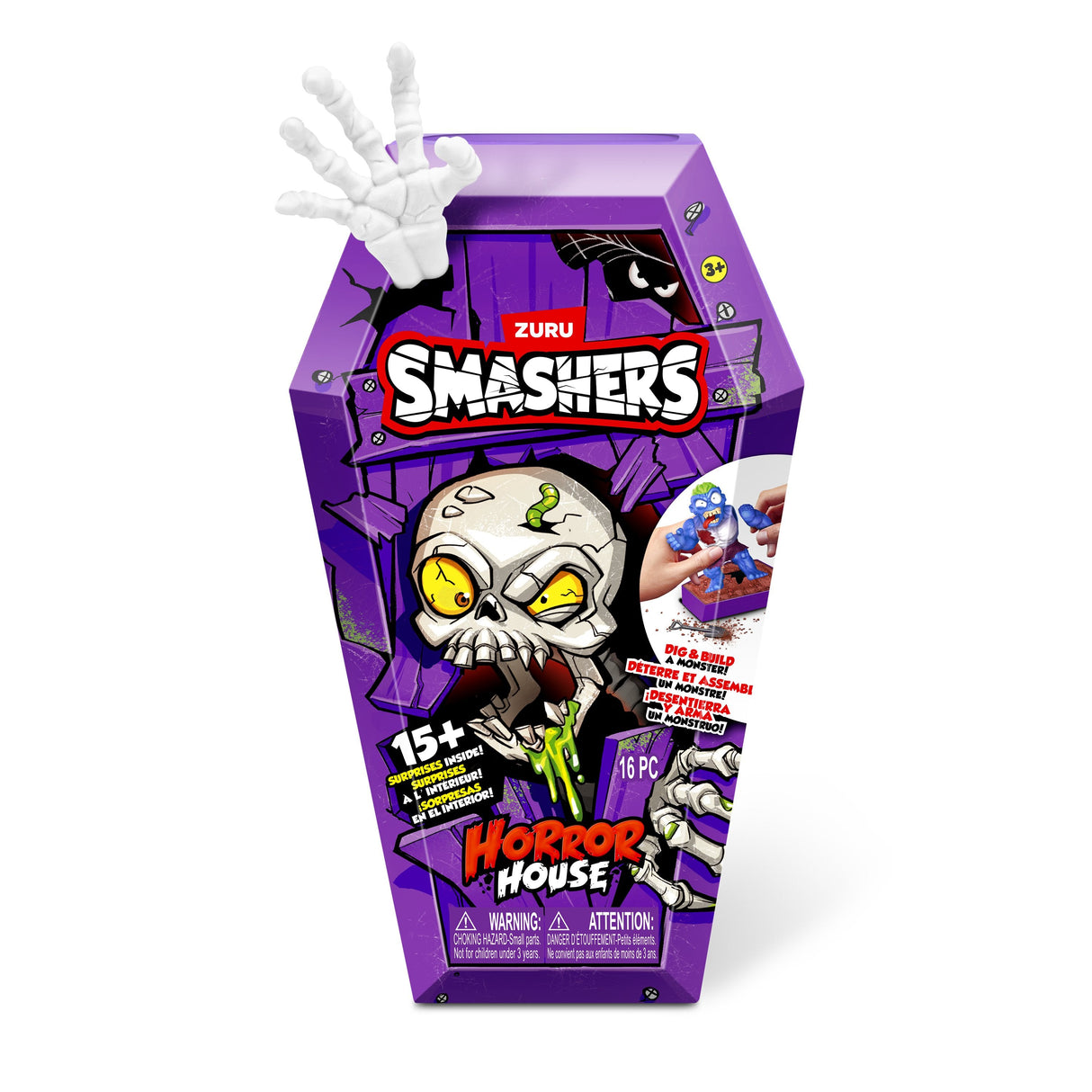 Figura  Zuru Smashers - Casa Del Terror Artículos Surtidos 74125