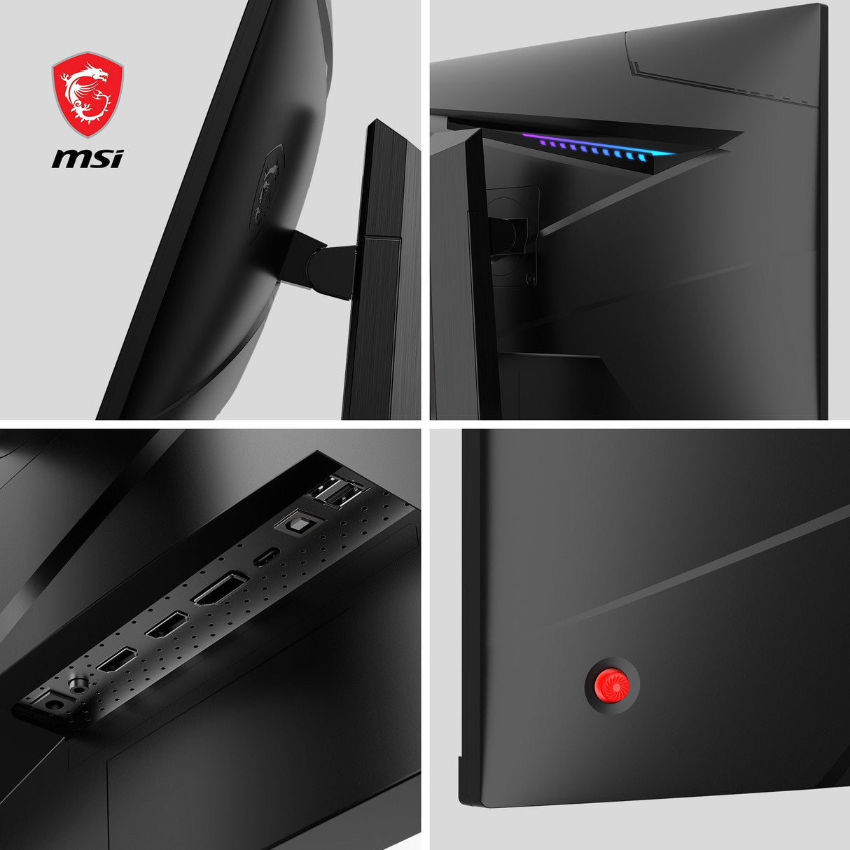Monitor Gaming  Msi Mag 274qrfde Qd E2 (27 Pulgadas), Negro, Wqhd, Rapid Ips, Hdr, Adaptive-Sync, Panel De 180hz 9s6-3cc29h-223