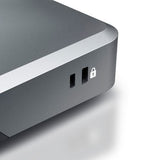 Alogic Duprdx2-100 Base Para Portátil Y Replicador De Puertos Alámbrico Usb 3.2 Gen 1 [3.1 Gen 1] Type-C Negro, Gris