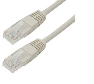 Cble Rj45 Cat 5e - 2m - Gris