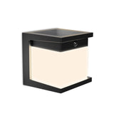 Aplique Led Solar Diara, Negro, 3,8 W, 400/10 Im, 2700 K
