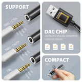 Axagon Ada-Ha Usb-A To 3.5mm Jack Hi-Res Dac Audio Adapter, 384khz 32bit, Stereo