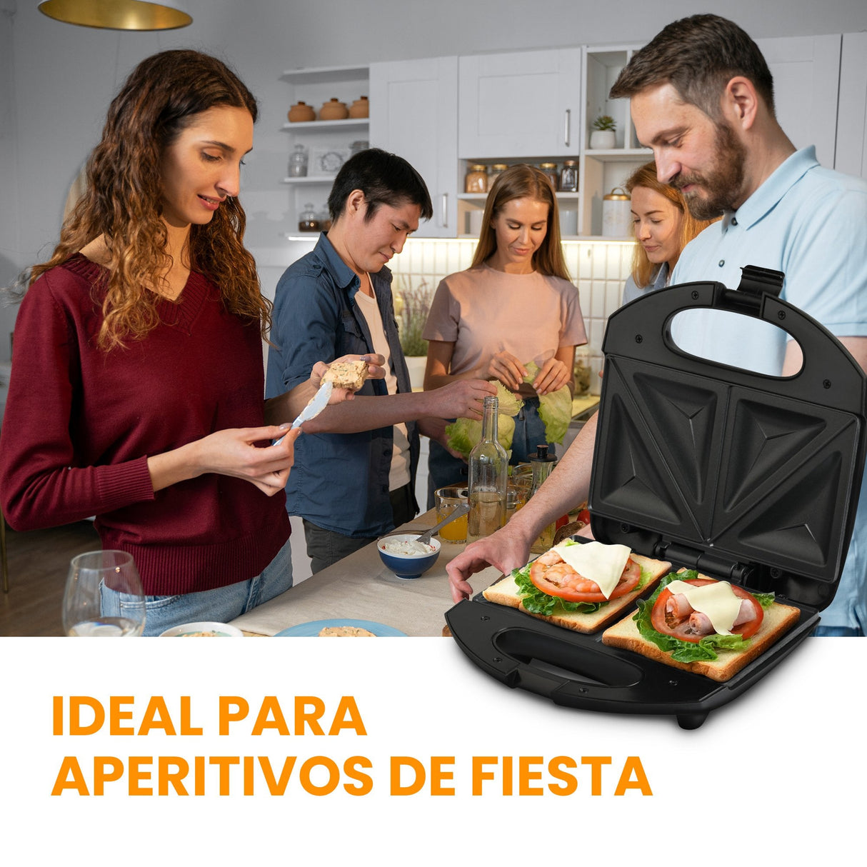 Extralink Smart Life Sandwich Maker Sj-22, 750w