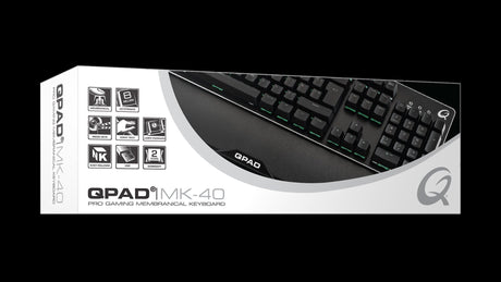 EAN 4715109798180 - QPAD MK-40 teclado Juego USB QWERTZ Alemán Negro imagen 6