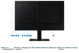 Monitor Samsung S60ud  (24") 2560 X 1440 Pixeles Quad Hd Led Negro
