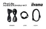 EAN 4948570126910 - iiyama ProLite XUB2293HSU-W7 pantalla para PC 54,6 cm (21.5") 1920 x 1080 Pixeles Full HD LED Blanco imagen 14