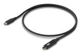 Braided Power And Data Cable  With A Double-Sided Charge