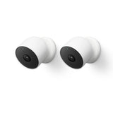 Google Nest Cam Outdoor & Indoor Wireless 2-Pack Snow