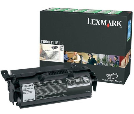 EAN 0734646064330 - Lexmark T650H11E cartucho de tóner 1 pieza(s) Original Negro imagen 1