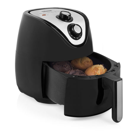 EAN 8713016075628 - Tristar FR-6994 freidora Sencillo 4,5 L Independiente 1500 W Freidora de aire caliente Negro, Plata imagen 8