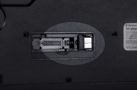 EAN 5901443120100 - Activejet K-3803SW teclado Universal RF inalámbrico QWERTY Internacional de EE.UU. Negro imagen 12