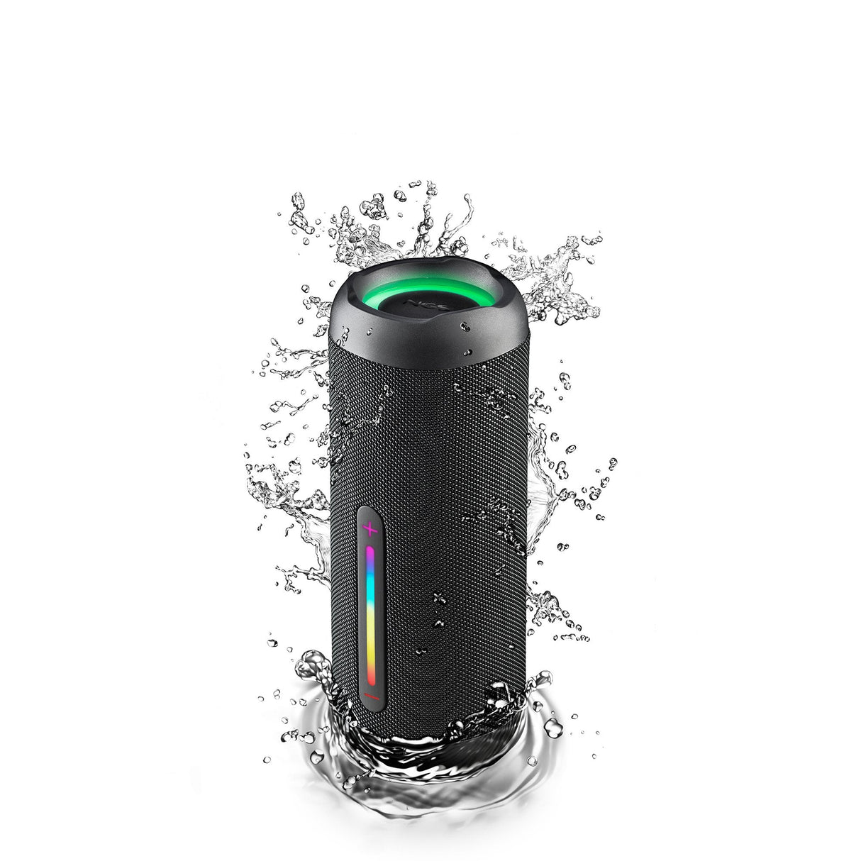 Ngs Altavoz Port Bt Luces Rgb Ip67 Color Negro 30w