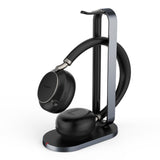 Yealink Bluetooth Headset - Bh76 With Charging Stand Uc Black Usb-C