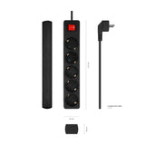 EAN 8436574707717 - AISENS A154-0652 base múltiple 1,4 m 5 salidas AC Interior imagen 3