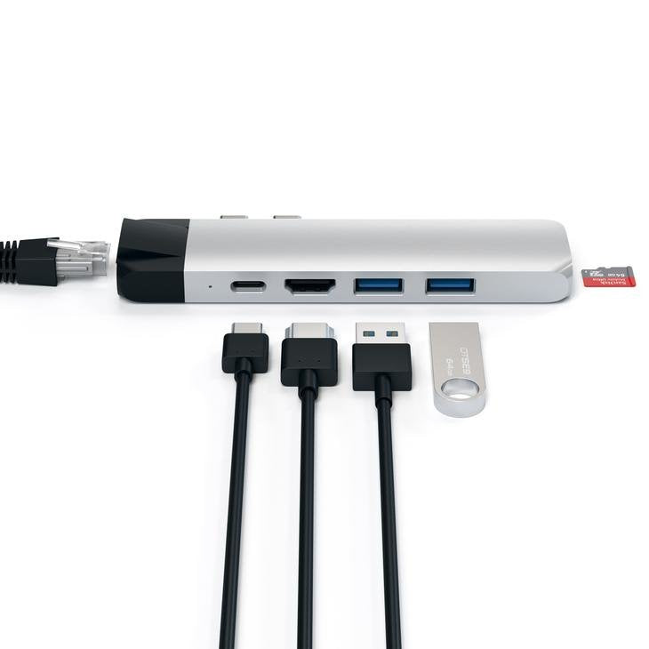 Satechi Aluminum Type-C Pro Hub With E