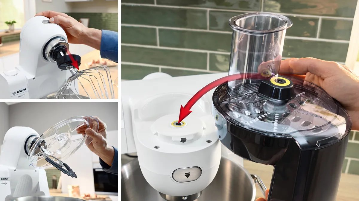 EAN 4242005377343 - Bosch Serie 6 MUMS6EW22 robot de cocina 1600 W 5,5 L Blanco imagen 3