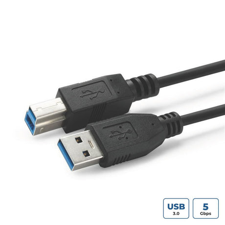 EAN 5712505498309 - Microconnect USB3.0AB5B cable USB USB 3.2 Gen 1 (3.1 Gen 1) 5 m USB A USB B Negro imagen 1