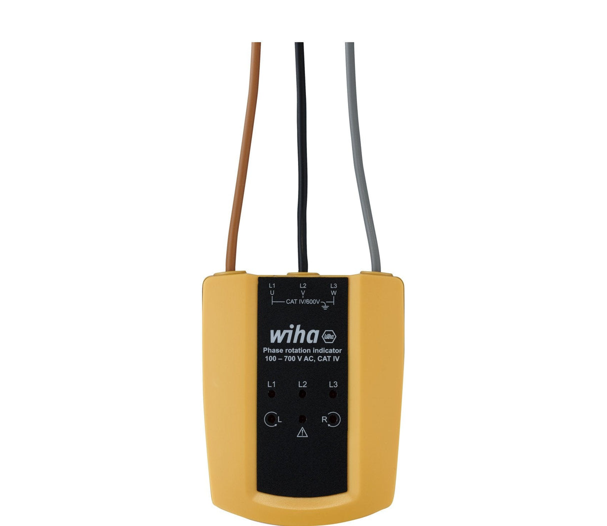 Indicador De Dirección Del Campo Giratorio Wiha 45221, 100 - 700 V Ca, Dispositivo De Medición Amarillo/Negro 45221