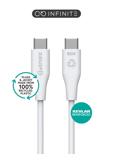 EAN 5715063055465 - eSTUFF ES604170-BULK cable USB USB 2.0 1 m USB C 60 W Blanco imagen 1