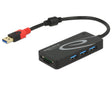 EAN 4043619628995 - Tragant 62899 base para portátil y replicador de puertos USB 3.2 Gen 1 (3.1 Gen 1) Type-A Negro imagen 1