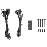 Ventilador Pc  Thermaltake Ct200 Argb Sync Paquete De Un Solo Ventilador, Ventilador De Caja Negro, 200 Mm Cl-F179-Pl20sw-A