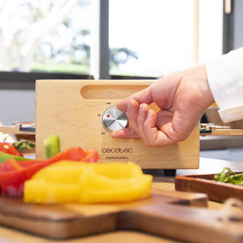 Cecotec Cheese&Grill 8400 Wood Mixgrill Raclette