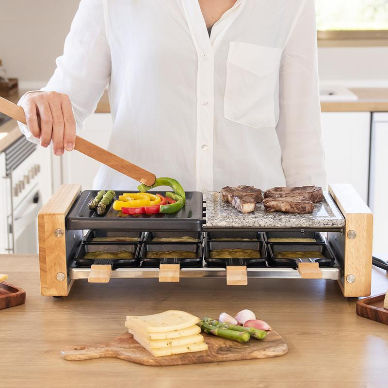 Cecotec Cheese&Grill 8400 Wood Mixgrill Raclette