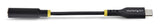 EAN 0065030898225 - StarTech.com USBCAUDIO2 cable de audio 0,127 m USB Type-C 2.0 Negro imagen 3