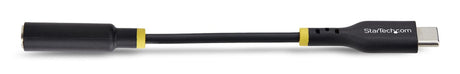 EAN 0065030898225 - StarTech.com USBCAUDIO2 cable de audio 0,127 m USB Type-C 2.0 Negro imagen 3