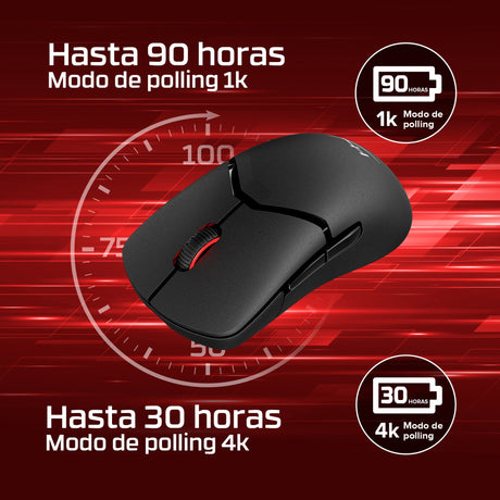 EAN 0198415001658 - HyperX Pulsefire Saga Pro Wireless Gaming Mouse ratón Juego Ambidextro RF Wireless + Bluetooth + USB Type imagen 3