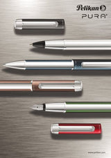 EAN 4012700822628 - Pelikan Pura P40 pluma estilográfica Sistema de carga por cartucho Antracita, Acero satinado 1 pieza(s) imagen 10