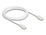 Delock Rj45 Cable De Red Cat.6a Macho A Machou/Utp Slim 3 M Blanco