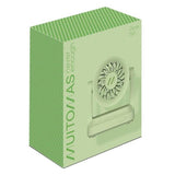 Muitomas Desk Mini Portable Fan With Usb-C Charge Green Deskfangn