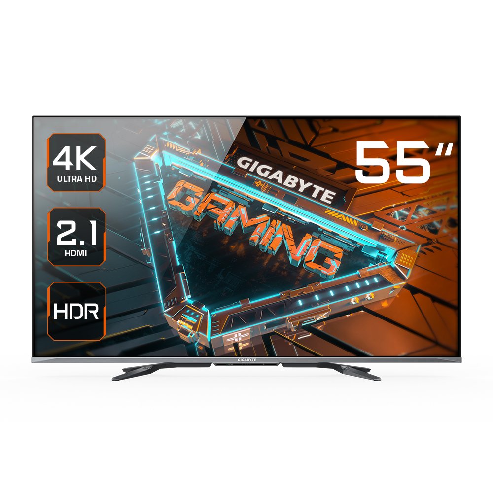 Gigabyte Led-Monitor S55u - 138.7 Cm (54.6") - 3840 X 2160 4k